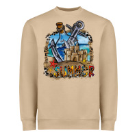Mushroom summer min Heavyweight Sweatshirt - CowhideDigitalArt