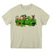 Mossy st patricks farm animals truck Heavy Core Tee - Jasminsmagicworld