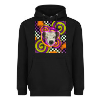 Black halloween  calf scottish Heavyweight Hoodie - BarkalooDesign