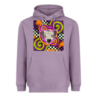 Lavender halloween  calf scottish Heavyweight Hoodie - BarkalooDesign