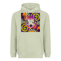 Matcha halloween  calf scottish Heavyweight Hoodie - BarkalooDesign
