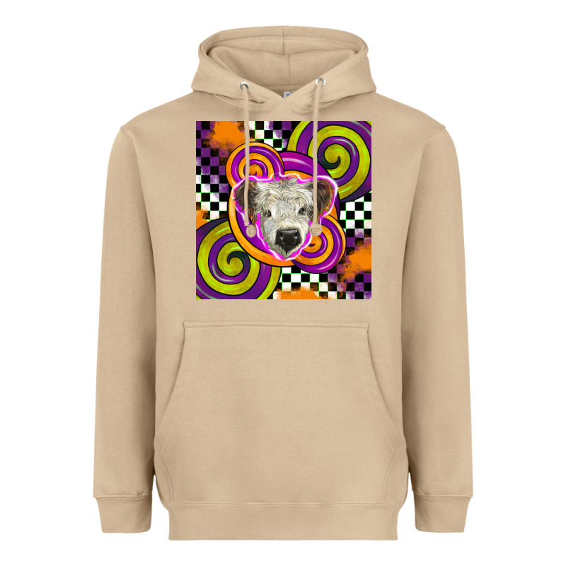 Halloween  Calf Scottish Heavyweight Hoodie by BarkalooDesign | Teevron