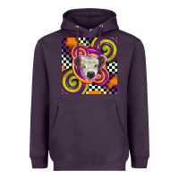 Plum halloween  calf scottish Heavyweight Hoodie - BarkalooDesign