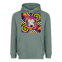 Sage halloween  calf scottish Heavyweight Hoodie - BarkalooDesign