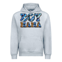 Heather Grey boy mama Urban Hoodie - AdoDesignShop