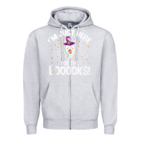 Heather Grey teacher halloween bookworm just here for the boooks ghost tank top Zipper Hoodie - trangStudio