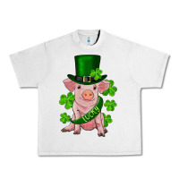St. Patrick's Day Lucky Baby Pig Urban Heavy Tee | Teevron