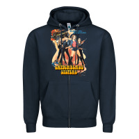 Navy Switchblade Sisters GIFT Zipper Hoodie - trangStudio