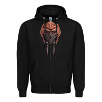 Black Plo Koon Zipper Hoodie - trangStudio