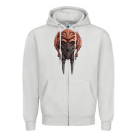 Dove Grey Plo Koon Zipper Hoodie - trangStudio