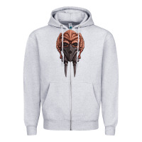 Heather Grey Plo Koon Zipper Hoodie - trangStudio