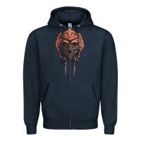 Navy Plo Koon Zipper Hoodie - trangStudio