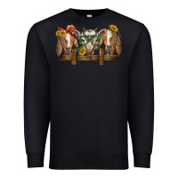 Black western goats Premium Sweatshirt - BarkalooDesign
