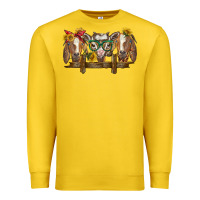 Lemon western goats Premium Sweatshirt - BarkalooDesign