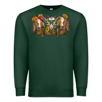 Sports Green western goats Premium Sweatshirt - BarkalooDesign