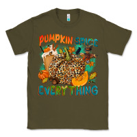 Army Green Pumpkin spice everything Classic Tee - NancyCooperArtShop