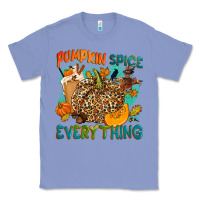 Colony Blue Pumpkin spice everything Classic Tee - NancyCooperArtShop