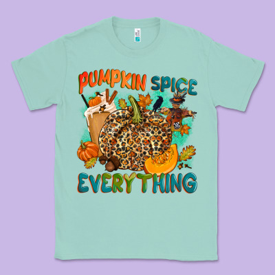 Pumpkin Spice Everything Classic Tee Designed By Nancycooperartshop