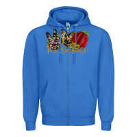 True Royal peace love cricket Zipper Hoodie - RacoonDesign