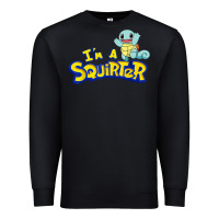 Black I'm A Squirter Funny Turtle Cute gift Premium Sweatshirt - trangStudio