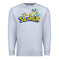 Heather Grey I'm A Squirter Funny Turtle Cute gift Premium Sweatshirt - trangStudio