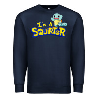 Navy I'm A Squirter Funny Turtle Cute gift Premium Sweatshirt - trangStudio