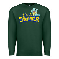 Sports Green I'm A Squirter Funny Turtle Cute gift Premium Sweatshirt - trangStudio