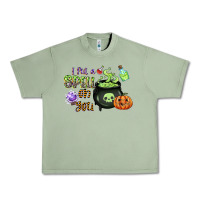 Oil Green i put a spell on you Urban Heavy Tee - CowGirlArtShop