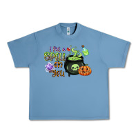 Pebble Blue i put a spell on you Urban Heavy Tee - CowGirlArtShop