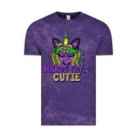 Cloud Purple mardi gras cutie unicorn Vintage Tee - CowGirlArtShop