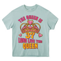 Arona the queen is 37 long live the queen kopya Heavy Core Tee - Jasminsmagicworld