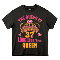Asphalt the queen is 37 long live the queen kopya Heavy Core Tee - Jasminsmagicworld