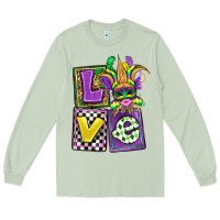 Matcha love mardi gras Long Sleeve Tee - OliviaCreatesArt