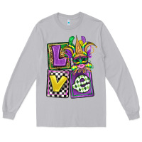 Moon Dust love mardi gras Long Sleeve Tee - OliviaCreatesArt