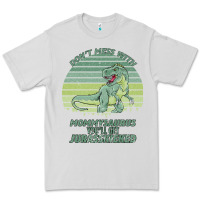 Dove Grey Don t Mess With Mamasaurus You ll Get Jurasskicked Premium Tee - Bettercallsaul