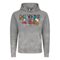 Cloud Rock nurse on duty Vintage Hoodie - CowGirlArtShop