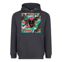 Smoke western suffolk ewe Heavyweight Hoodie - BarkalooDesign