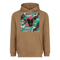 Toasted Coconut western suffolk ewe Heavyweight Hoodie - BarkalooDesign
