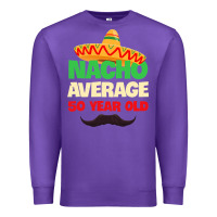 Purple Mens Nacho Average 50 Year Old Cinco de Mayo 50th Birthday Premium Sweatshirt - trangStudio