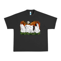 Pigment Black ghost horses halloween Urban Heavy Tee - CowGirlArtShop