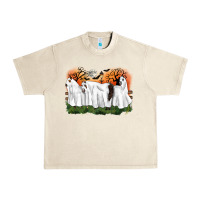 Sandshell ghost horses halloween Urban Heavy Tee - CowGirlArtShop