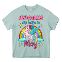 Arona unicorns are born in may Heavy Core Tee - Jasminsmagicworld