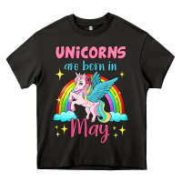 Asphalt unicorns are born in may Heavy Core Tee - Jasminsmagicworld