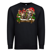 Black Christmas donkeys Premium Sweatshirt - BarkalooDesign