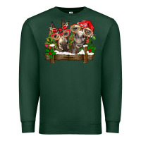 Sports Green Christmas donkeys Premium Sweatshirt - BarkalooDesign