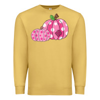 Antique Gold halloween fall pink pumpkin Premium Sweatshirt - trangStudio