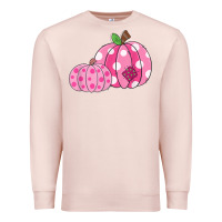 Pale Pink halloween fall pink pumpkin Premium Sweatshirt - trangStudio