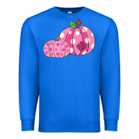 Halloween Fall Pink Pumpkin Premium Sweatshirt | Teevron