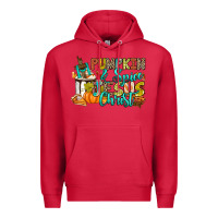Cardinal Pumpkin spice and Jesus Christ Premium Hoodie - RanaPortraitStore