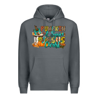 Rock Pumpkin spice and Jesus Christ Premium Hoodie - RanaPortraitStore